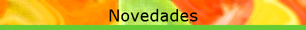 Novedades